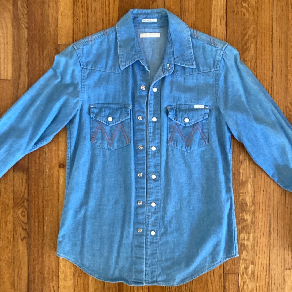 MOTHER Denim long sleeve shirt XS